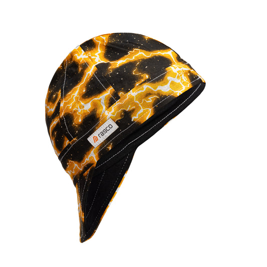 Rasco Non FR Welding Cap - Yellow Lightning