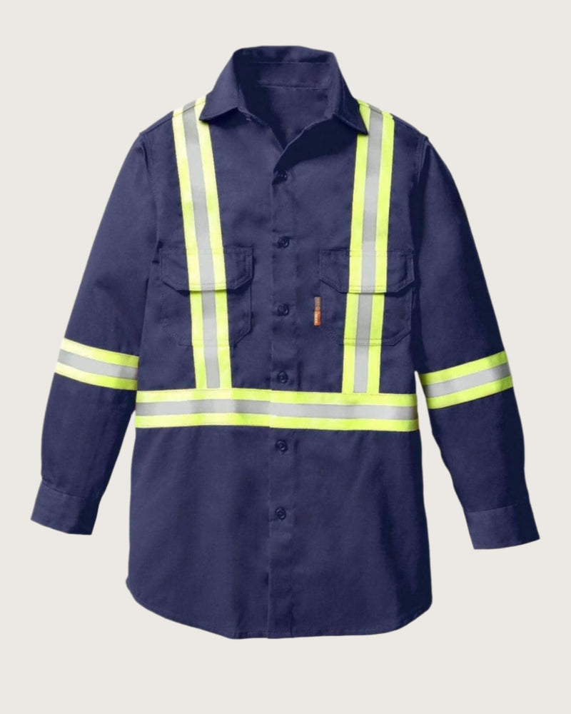 Rasco FR Uniform Shirt w/ Reflective Trim