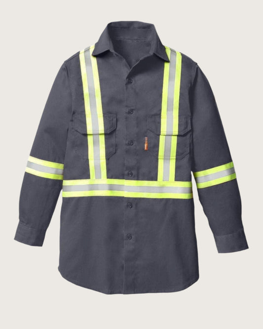 Rasco FR Uniform Shirt w/ Reflective Trim