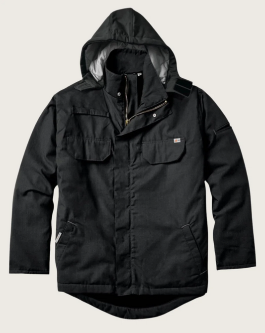 Rasco FR Black Canvas Field Jacket