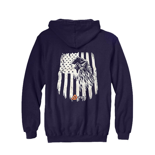 Rasco FR Graphic Pullover Hoodie - Navy