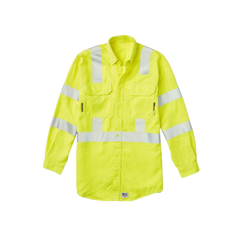 Rasco FR Hi Vis Yellow Class 3 Uniform Shirt